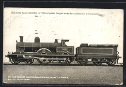 Pc Englische Eisenbahn-Lokomotive No. 4000 La France Der London & North Western Railway  - Treinen