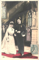 CPA Carte Postale  France  Un Jeune Couple : Et Le Petit Soldat  Maintenant Adjudant... 1906     VM810010 - Paare