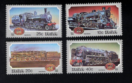 2033235728 1983 SCOTT 614 617 (XX)  POSTFRIS MINT NEVER HINGED - STEAM LOCOMOTIVES - TRAINS - Unused Stamps