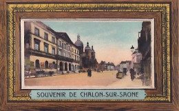 SOUVENIR DE CHALON SUR SAONE                CARTE A SYSTEME  COMPLETE - Chalon Sur Saone