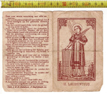 KL 5315 - LITANIE VAN DEN H. LAURENTIUS KERK VAN POESELE - Devotion Images