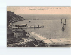 PORT EN BESSIN : La Tour Vauban, La Poissonnerie Et L'Avant Port - Très Bon état - Port-en-Bessin-Huppain