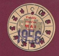 150524 - SPORT HIVER - SKI MAI 1956 La Mongie Bon Pour 10 Remontées 500 Fr - FFS - Other & Unclassified