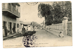 AFRIQUE SENEGAL DAKAR UNE RUE 1907 - Senegal