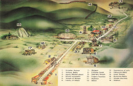 TURQUIE - Efes Alani - City Planof Ephesus - Le Plan D'Ephese - Selçuk - Carte Postale Ancienne - Turquie