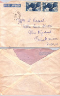 A.O.F. - Lettre - Via Air Mail - Obl Guinée Française - Pour Casablanca Maroc - Briefe U. Dokumente