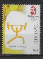 VANUATU   N°     * * JO  2008  Halterophilie - Weightlifting