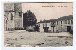 CHARENTE-MARITIME - SAINTE-LHEURINE - Un Coin De La Place - Cliché Montaut - CC & CC - Altri & Non Classificati