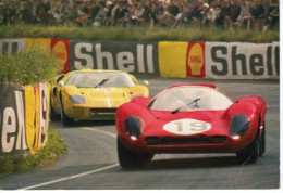24 Heures Du Mans 1966 - Ferrari 365 P2 (Mairesse) - Ford GT40 (Gurney) - CPM - Le Mans