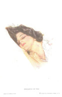 Harrison Fisher:Dreaming Of You, Sleeping Lady, Reinthal & Newman 252, Pre 1940 - Fisher, Harrison