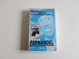 Cassette Vidéo VHS Heureux Qui Comme Ulysse - Inoubliable Fernandel - Cómedia
