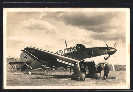 AK Flugzeug Junkers Ju 87 Der Luftwaffe  - 1939-1945: 2ème Guerre