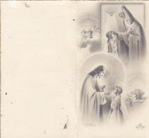 Santino Ricordo 1°comunione E Cresima 1950 - Devotion Images