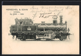 AK Dampflokomotive No. 34 Von Henschel & Sohn  - Treinen
