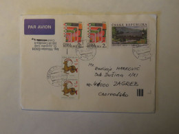 CZECH REPUBLIC AIRMAIL COVER TO CROATIA 1999 - Other & Unclassified