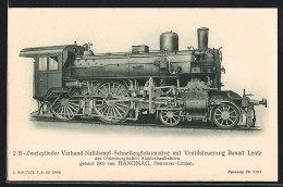 AK Schnellzuglokomotive Mit Ventilsteuerung Bauart Lentz Der Oldenburgischen Staats-Eisenbahnen  - Treinen