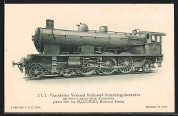 CPA Französische Chemin De Fer, Lokomotive No. 4517 Der P. O.  - Treinen