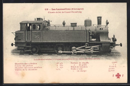 AK Eisenbahn Von Cassel-Naumburg 3  - Trenes