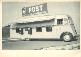 Postcard Switzerland Automobile Mobile Post Office - Sonstige & Ohne Zuordnung