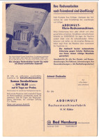 AK Reklame Für Die ADDIMULT-Rechenmaschine Der Fabrik H. W. Kübler  - Publicidad