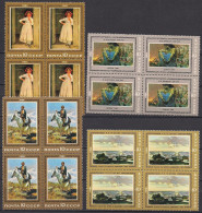 Russia USSR 1981 Russian Paintings. Mi 5067-70 - Unused Stamps