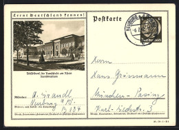AK Düsseldorf, Kunstmuseum, Ganzsache Lernt Deutschland Kennen  - Postkarten