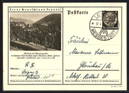 AK Wildbad Im Schwarzwald, Panorama, Ganzsache Lernt Deutschland Kennen  - Postcards