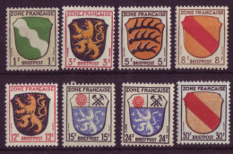 France - Colonies - Zone D'occupation - Allemagne  - 8 Timbres Différents  - 7380 - Andere & Zonder Classificatie