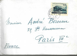 Lettre  De BULGARIE Pour La FRANCE - N° 797 Journée Des Cheminots - Lettres & Documents