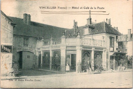 89 VINCELLES - Hôtel Et Café De La Poste - Sonstige & Ohne Zuordnung