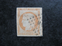 N° 5l, Orange Pâle, Oblitéré. - 1849-1850 Ceres