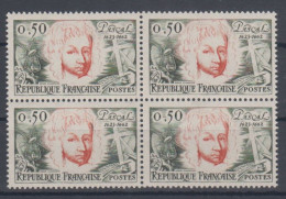 France Pascal Block Of Four 1962 MNH ** - Nuevos