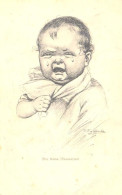 Wally Fialkowska:Der Kleine Rimmersatt, Crying Baby, Nr 1191, Pre 1940 - Fialkowska, Wally