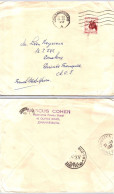 Afrique Du Sud - Lettre - Obl Johannesburg 1957 - Cachet Elisabethville Elisabethstad - Pour Conakry Guinée Française - Brieven En Documenten