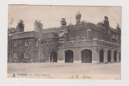 ENGLAND - London St James Palace Used Vintage Postcard - Sonstige & Ohne Zuordnung