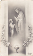 Santino Ricordo 1°comunione Milano 1939 - Devotion Images