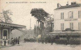 D9985 Ville D'Avray Sèvres La Gare Et La Voie Ferrée - Ville D'Avray