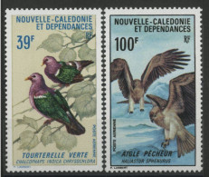 Nouvelle Calédonie Poste Aérienne PA 110 + 111 Neufs ** (MNH) Cote 54 €. OISEAUX BIRDS - Unused Stamps
