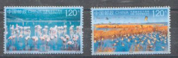 2023. Joint Issue CHINA-SPAIN. Emission Conjointe CHINE-ESPAGNE. Flamants Roses. 2 Timbres Neufs ** - Unused Stamps