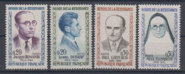 France Famous People 1961 MNH ** - Nuevos