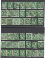 Yvert 432 - Type Iris - Lot De 378 Timbres Oblitérés - à étudier - 1939-44 Iris