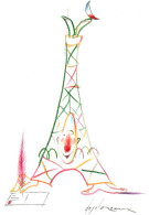 SALON DE LA CARTE POSTALE    Tour Eiffel - Beursen Voor Verzamellars