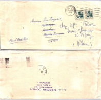 Afrique Du Sud - Lettre - Obl Johannesburg 1958 - Pour Saint Laurent D'Agny - Brieven En Documenten