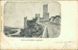 ROCCA DI  CASTELL'ARQUATO ( PIACENZA ) FOTO GEROLA E BONI - SPEDITA 1904 (20863) - Piacenza