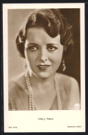 AK Schauspielerin Mary Astor Mit Perlenschmuck  - Actors