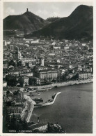 Postcard Switzerland Lago Di Como Panorama - Sonstige & Ohne Zuordnung