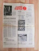 Ouest France  31 Aout 1975 - 1950 à Nos Jours