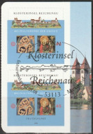 Deutschland 2008 Aus MH 71 Klosterinsel Reichenau Mi-Nr. 2642 2er Block O Gest. EST Bonn ( B 2912 ) - Used Stamps