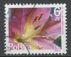 Pologne - Poland - Polen 2016 Y&T N°4484 - Michel N°4853 (o) - 6z Lys - Used Stamps