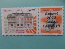 TIMBRE: No: 5437A, MOULIN ,SALON "TIMBRE PASSION " , SURCHARGE  ,XX Neuf - Ongebruikt